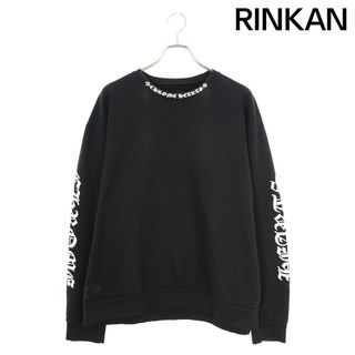 クロムハーツ(Chrome Hearts)のクロムハーツ  SWTSHRT PLVRスウェット ネックロゴプリントスウェット メンズ L(スウェット)