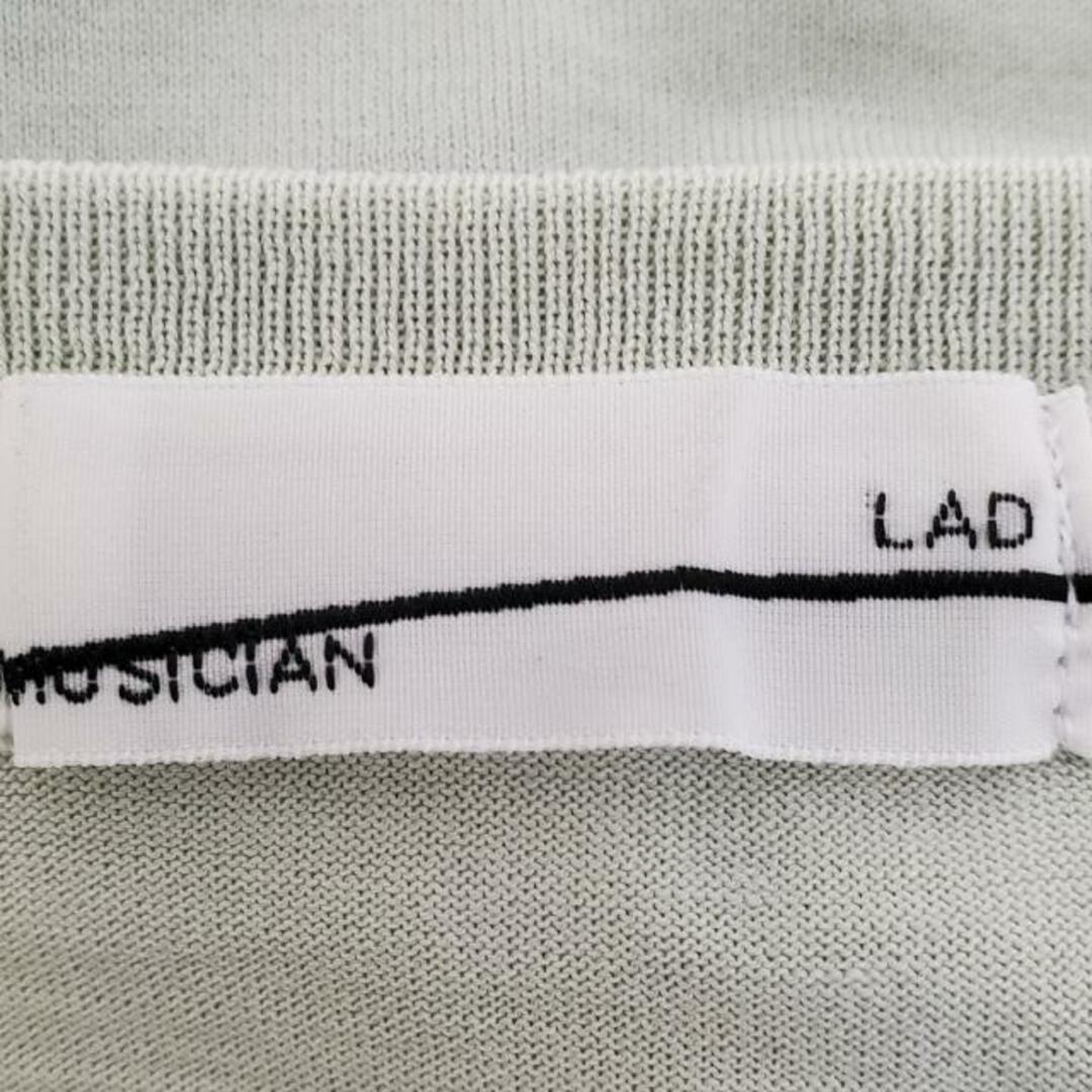 LAD MUSICIAN(ラッドミュージシャン)のLAD MUSICIAN(ラッドミュージシャン) 半袖Tシャツ サイズ44 - ライトグリーン レディースのトップス(Tシャツ(半袖/袖なし))の商品写真