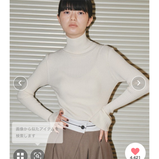 TODAYFUL - 【新品未使用】ponpon volume cape knit グレーの通販 by ...