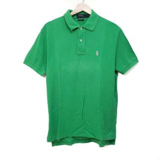 ポロラルフローレン(POLO RALPH LAUREN)のPOLObyRalphLauren(ポロラルフローレン) 半袖ポロシャツ サイズS/P - グリーン(ポロシャツ)