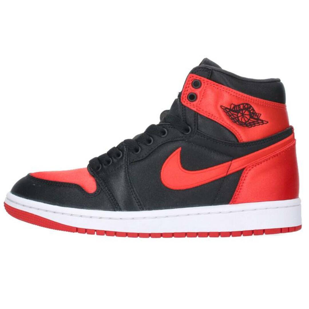 NIKE(ナイキ)のナイキ  WMNS AIR JORDAN 1 RETRO HIGH OG Satin Bred FD4810-061 エアジョーダン1レトロオージーサテンブレッドスニーカー メンズ 25cm メンズの靴/シューズ(スニーカー)の商品写真