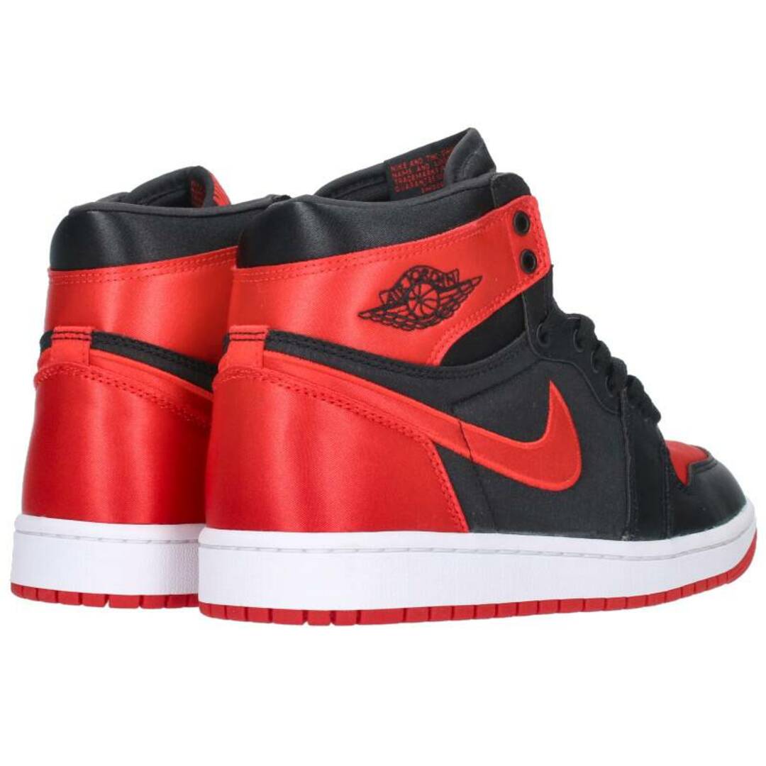 NIKE(ナイキ)のナイキ  WMNS AIR JORDAN 1 RETRO HIGH OG Satin Bred FD4810-061 エアジョーダン1レトロオージーサテンブレッドスニーカー メンズ 25cm メンズの靴/シューズ(スニーカー)の商品写真