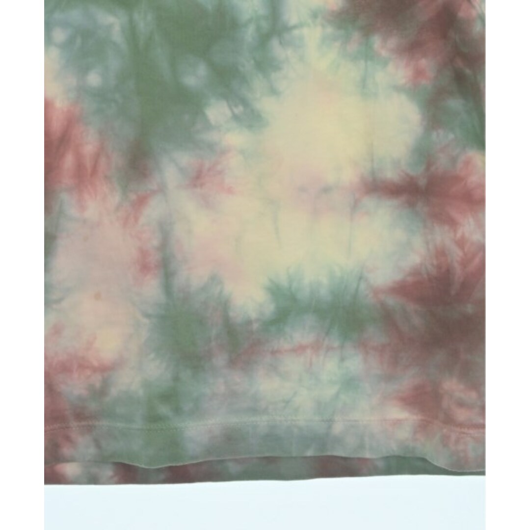 DSQUARED Tシャツ・カットソー XXS 赤x緑xベージュ(タイダイ) 【古着】【中古】 レディースのトップス(カットソー(半袖/袖なし))の商品写真