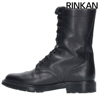 セリーヌ(celine)のセリーヌバイエディスリマン  19AW  COMBAT BOOT P190008551 サイドジップ コンバット レンジャーレザーブーツ メンズ 39(ブーツ)