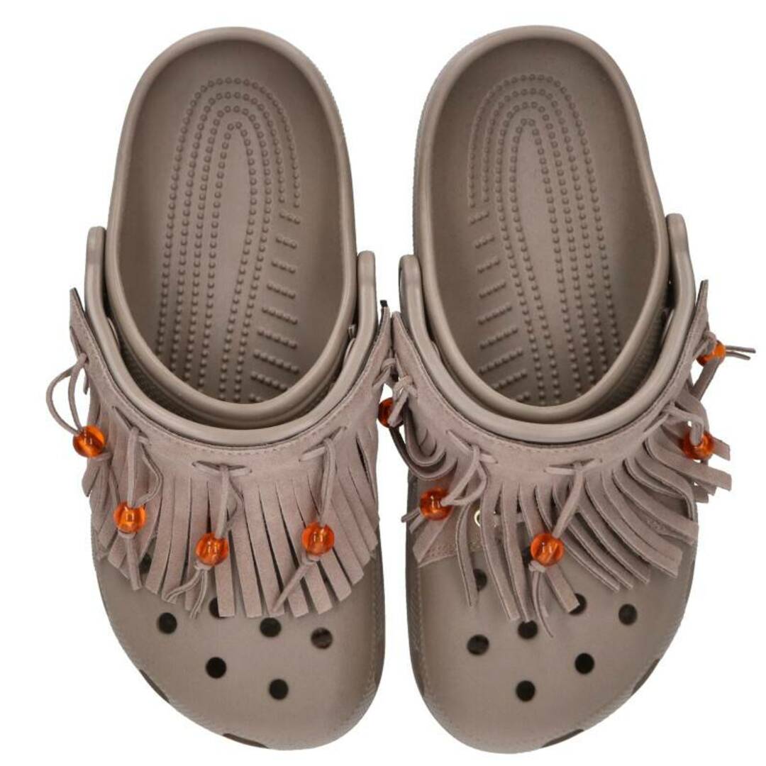 BEAMS(ビームス)のビームス ×クロックス crocs  11-33-0661-332-20-21 classic beams fringe clog フリンジ装飾シューズ メンズ 26-27cm メンズの靴/シューズ(その他)の商品写真