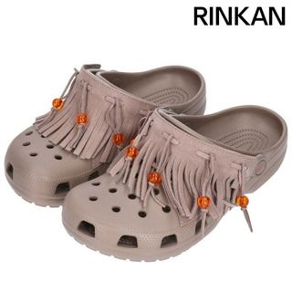 ビームス ×クロックス crocs  11-33-0661-332-20-21 classic beams fringe clog フリンジ装飾シューズ メンズ 26-27cm