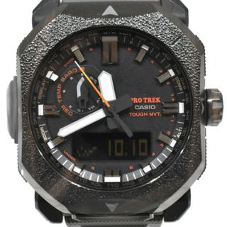 カシオ(CASIO)の【箱・保証書あり】CASIO　カシオ
PROTREK　プロトレック　クライマーライン　PRW-6900BF-1JF　ソフトウレタンバンド　ソーラー電波　タフソーラー　MULTI BAND6　腕時計　保護シール付き　メンズ【中古】松山久万ノ台店(腕時計(アナログ))