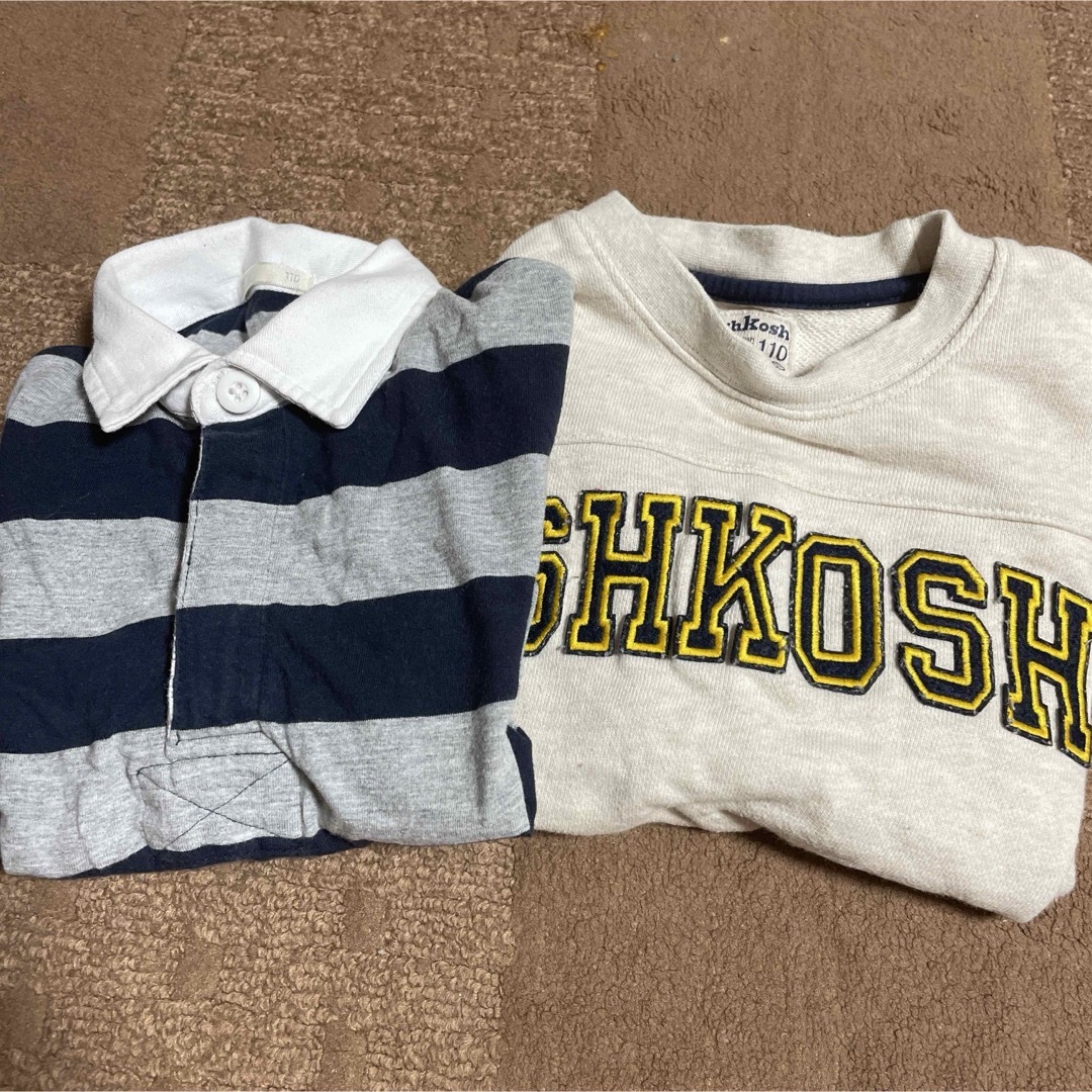 OshKosh(オシュコシュ)のトレーナー　110cm キッズ/ベビー/マタニティのキッズ服男の子用(90cm~)(Tシャツ/カットソー)の商品写真