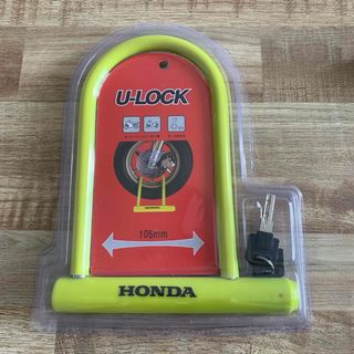 ホンダ(ホンダ)の【新品】HONDA バイク用U字ロック(その他)