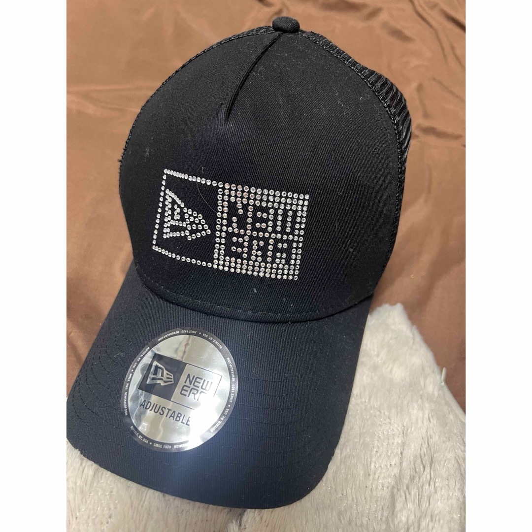 NEW ERA(ニューエラー)のニューエラメッシュキャップ黒 レディースの帽子(キャップ)の商品写真