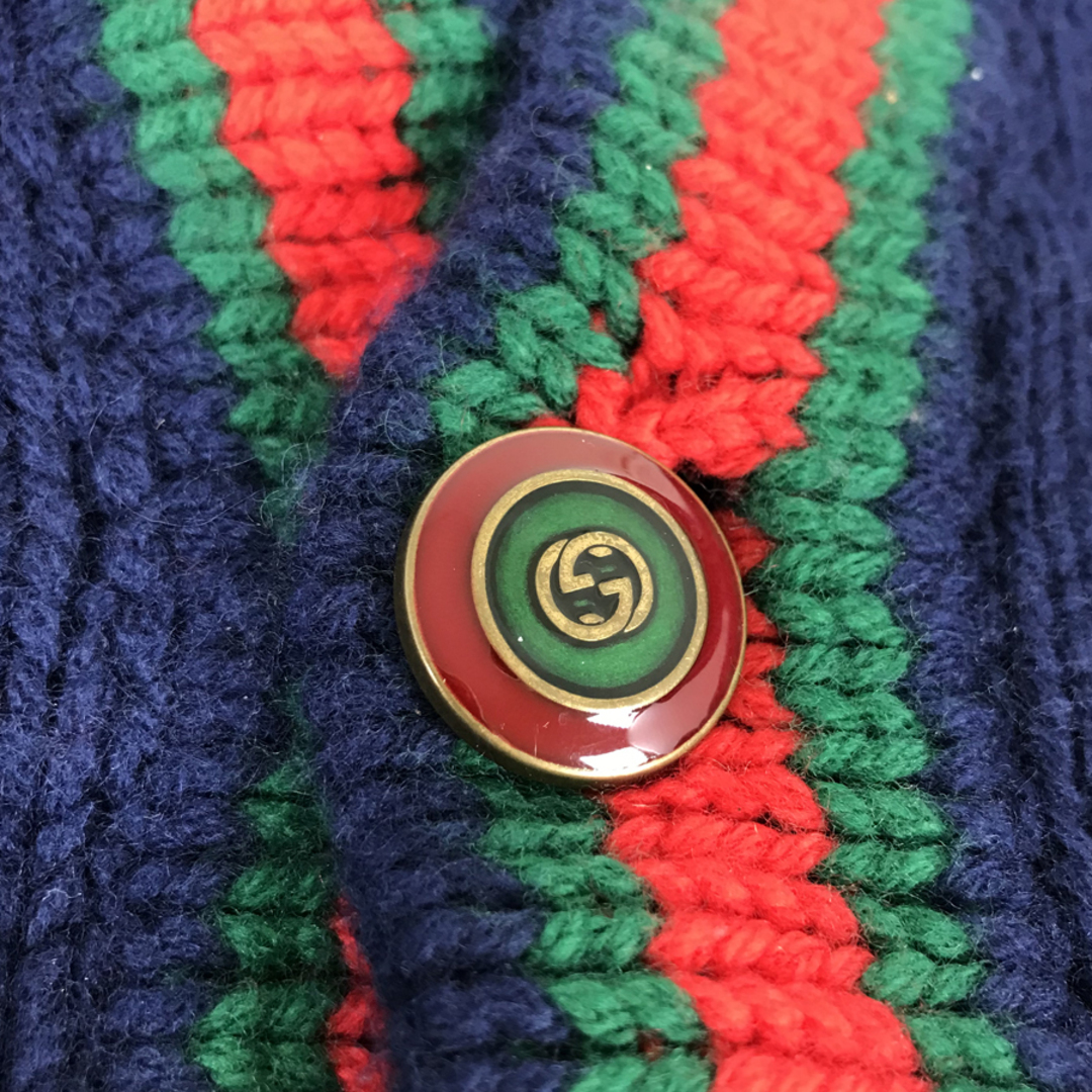 Gucci(グッチ)のグッチ シェリー メンズ カーディガン メンズのトップス(カーディガン)の商品写真