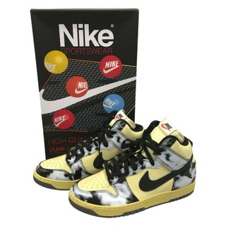 ナイキ(NIKE)の##NIKE ナイキ DUNK HIGH 1985 BLACK ACID WASH 28.5cm スニーカー DD9404-700  レモンドロップ/ブラックーゴールド(スニーカー)