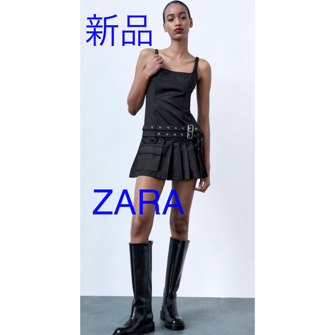 ZARA - 新品ZARA ワックスフィニッシュワンピース ボックス ZARA - 新品ZARA ワックスフィニッシュワンピース ボックス