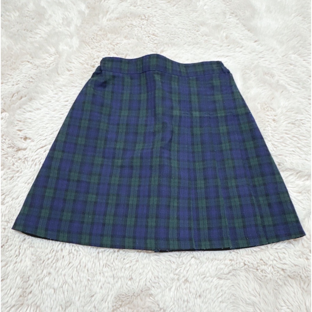 チェックスカート キッズ/ベビー/マタニティのキッズ服女の子用(90cm~)(スカート)の商品写真