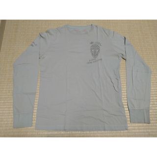 ディーゼル(DIESEL)の⑨未使用美品★DIESELディーゼル★グレー★ロンT★Lサイズ(Tシャツ/カットソー(七分/長袖))