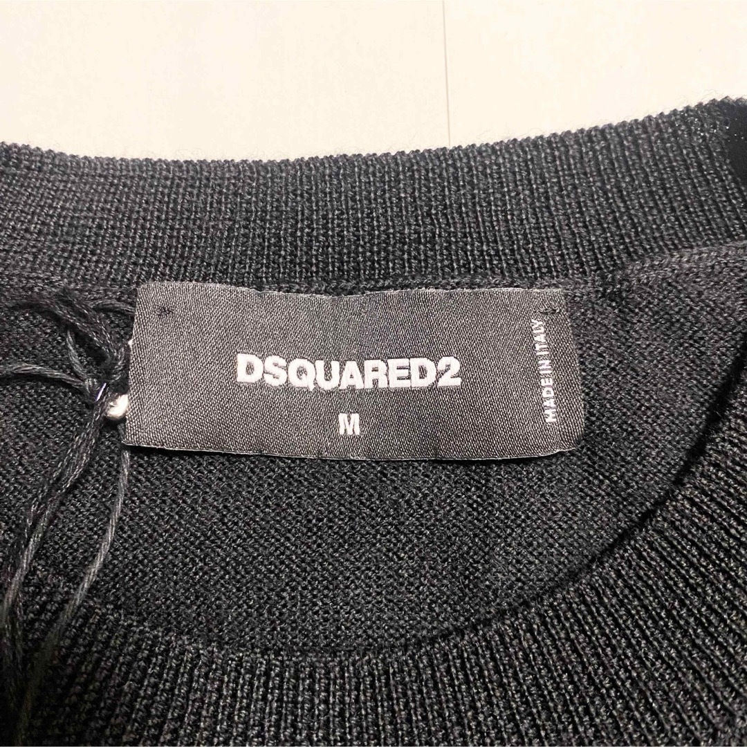 DSQUARED2(ディースクエアード)の新品未使用！送料込み★DSQUARED2★logo sweater メンズのトップス(ニット/セーター)の商品写真