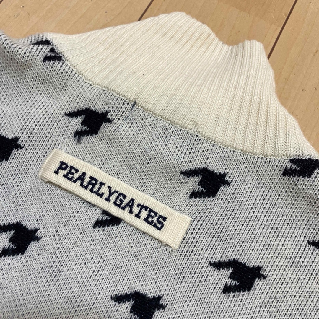 PEARLY GATES - PEARLY GATESパーリーゲイツ ニット ジャケット PEARLY GATES - PEARLY GATESパーリーゲイツ ニット ジャケット