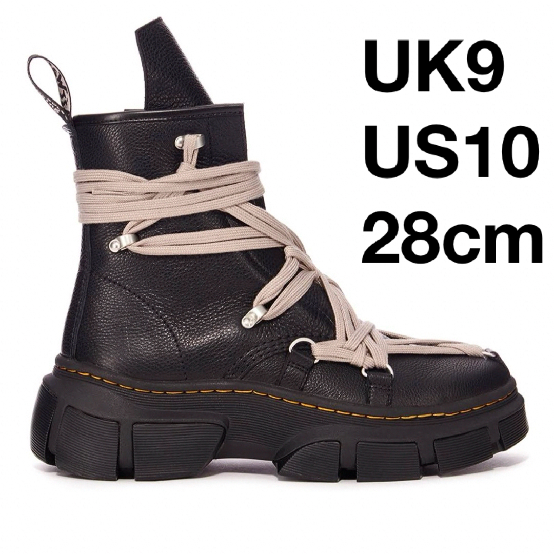 UK9 RICK OWENS Dr.Martens 1460 MEGA LACE UK9 RICK OWENS Dr.Martens 1460 MEGA LACE