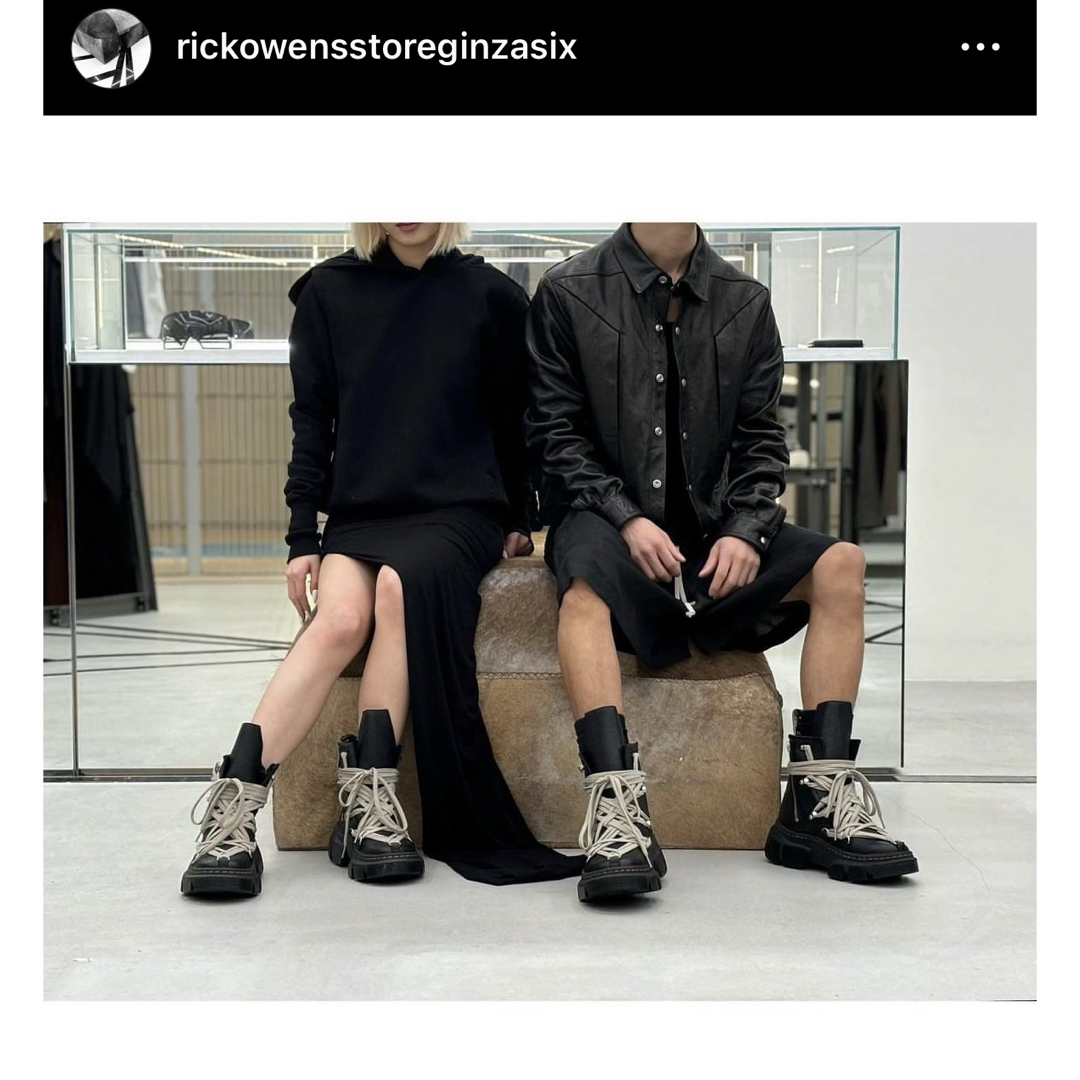 UK9 RICK OWENS Dr.Martens 1460 MEGA LACE UK9 RICK OWENS Dr.Martens 1460 MEGA LACE