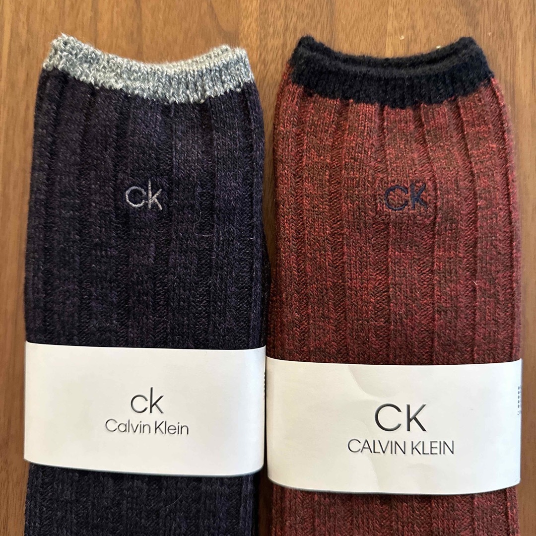 Calvin Klein(カルバンクライン)の新品★カルバン クライン ソックス 2足セット 25〜27cm メンズのレッグウェア(ソックス)の商品写真