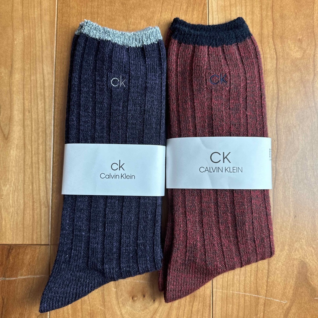 Calvin Klein(カルバンクライン)の新品★カルバン クライン ソックス 2足セット 25〜27cm メンズのレッグウェア(ソックス)の商品写真