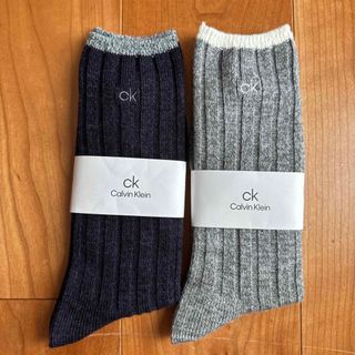 カルバンクライン(Calvin Klein)の新品★カルバン クライン ソックス 2足セット 25〜27cm(ソックス)