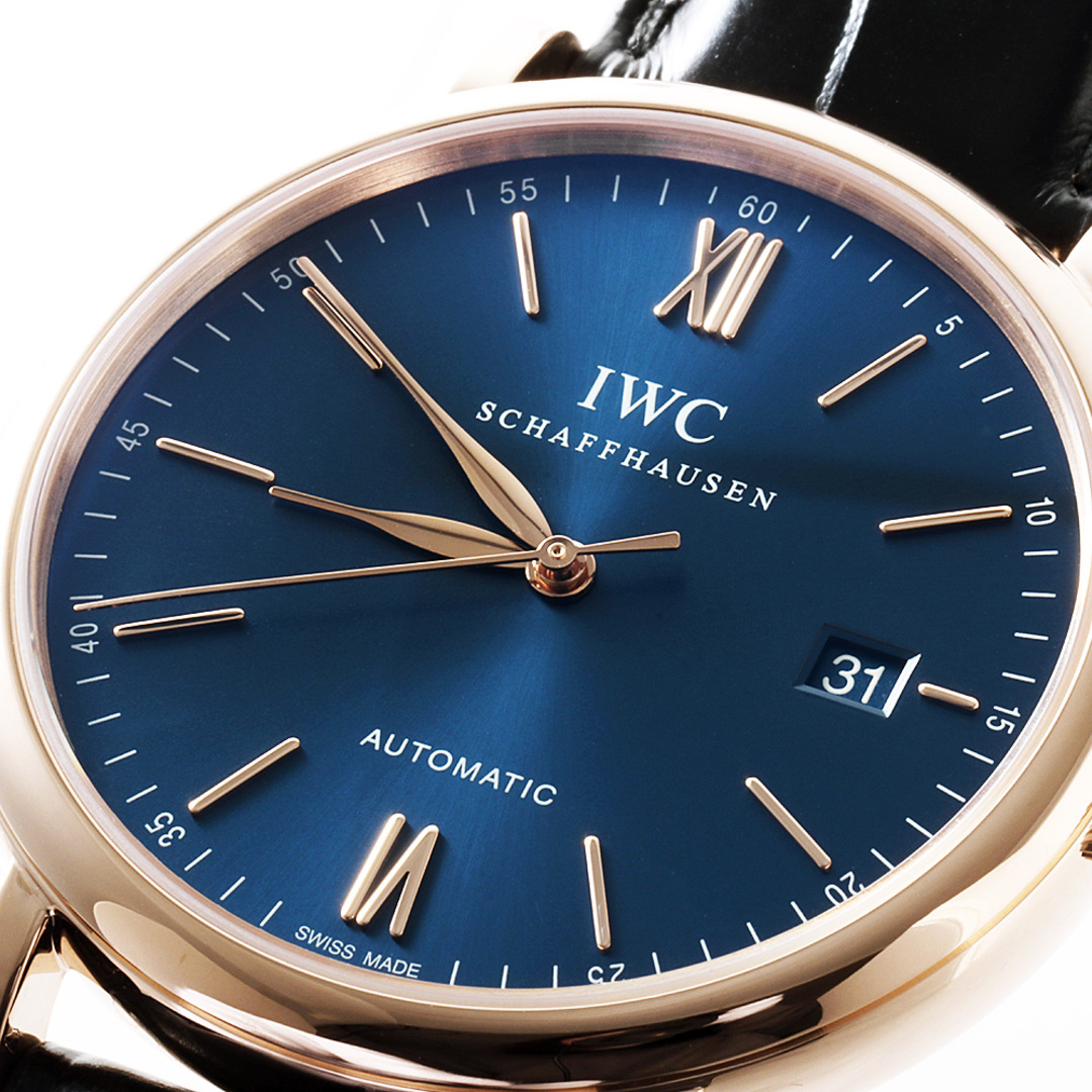 IWC(インターナショナルウォッチカンパニー)のIWC ポートフィノオートマティック IW356522 メンズ 中古 腕時計 メンズの時計(腕時計(アナログ))の商品写真