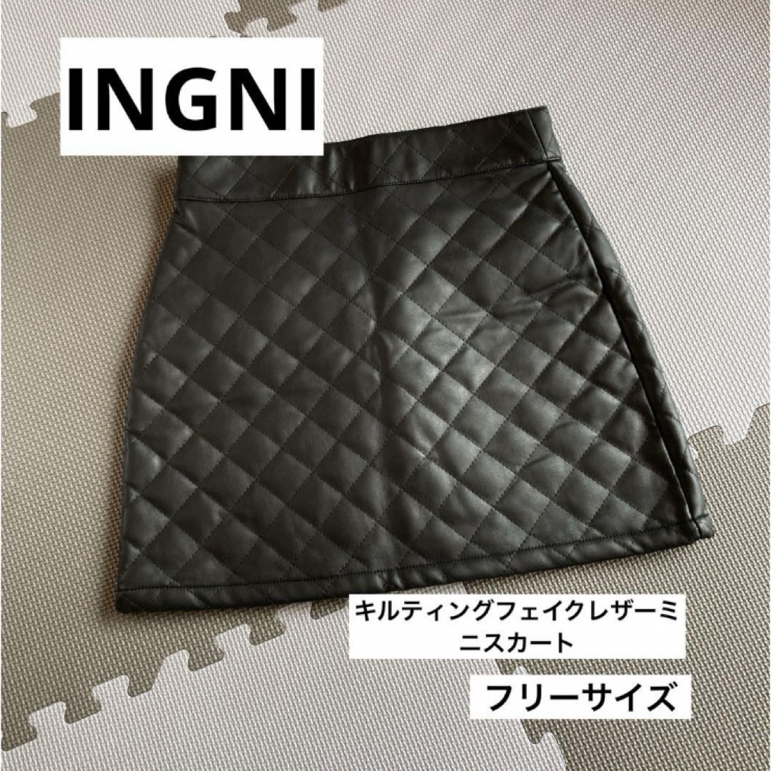 INGNI(イング)のINGNI   ミニスカート　フリーサイズ レディースのスカート(ミニスカート)の商品写真