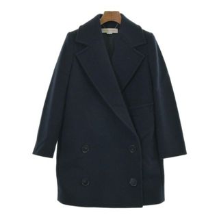 ステラマッカートニー(Stella McCartney)のSTELLA McCARTNEY コート（その他） 34(XXS位) 紺 【古着】【中古】(その他)