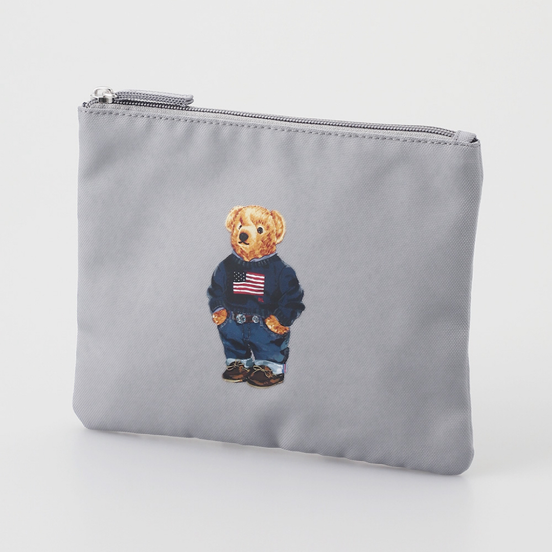POLO RALPH LAUREN - ポロベア ポーチ付きトートバッグ エコ POLO RALPH LAUREN - ポロベア ポーチ付きトートバッグ エコ