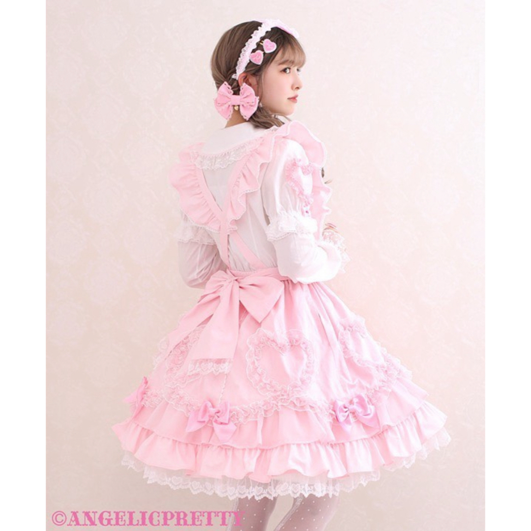 Angelic Pretty(アンジェリックプリティー)のAngelic Pretty Fantastic Heart スカート　赤 レディースのスカート(ひざ丈スカート)の商品写真