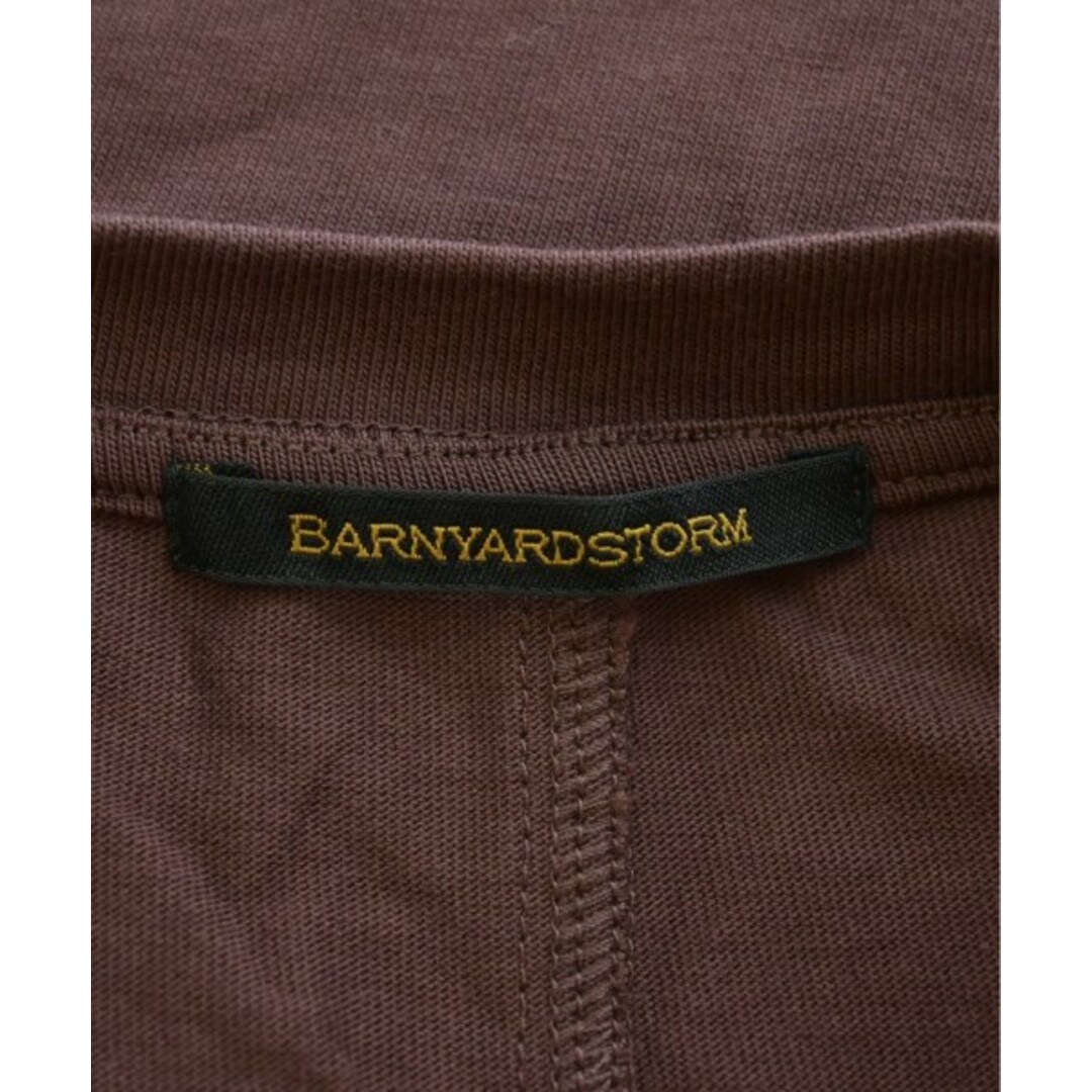 BARNYARDSTORM(バンヤードストーム)のBARNYARDSTORM バーンヤードストーム ノースリーブ 1(M位) 茶 【古着】【中古】 レディースのトップス(タンクトップ)の商品写真