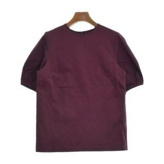 ニジュウサンク(23区)の23区 ニジューサンク Tシャツ・カットソー 38(M位) エンジ 【古着】【中古】(カットソー(半袖/袖なし))