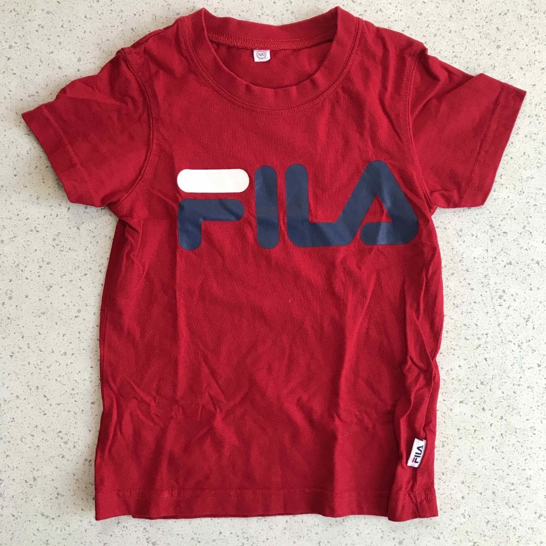 FILA(フィラ)のフィラ　Tシャツ　ベビー　キッズ　トップス　100 キッズ/ベビー/マタニティのキッズ服男の子用(90cm~)(Tシャツ/カットソー)の商品写真