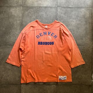 チャンピオン(Champion)の80s チャンピオン フットボールtシャツ USA製 XL (Tシャツ/カットソー(七分/長袖))