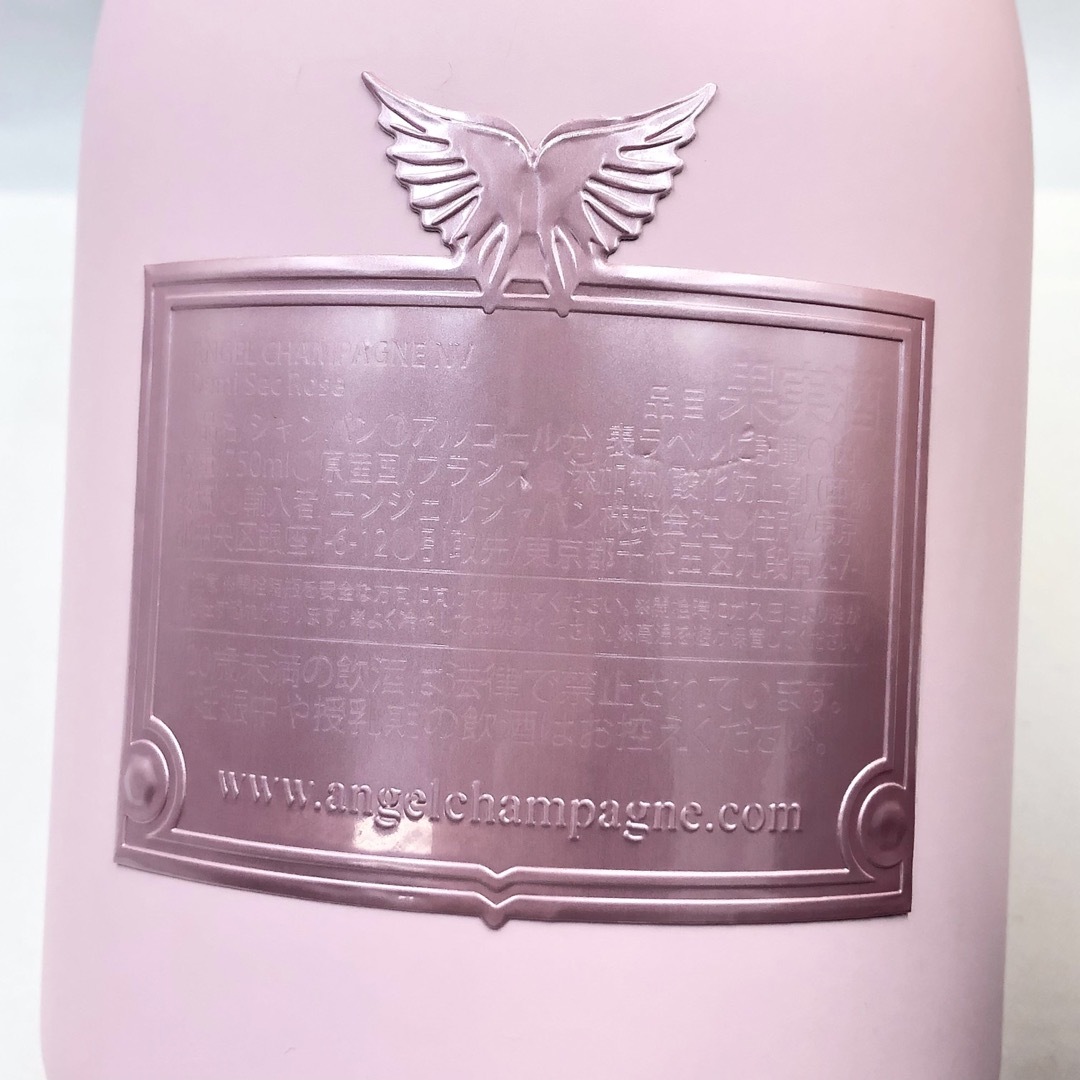 エンジェルシャンパン(エンジェルシャンパン)の《未開栓》ANGEL CHAMPAGNE NV Demi Sec Rose 食品/飲料/酒の酒(シャンパン/スパークリングワイン)の商品写真