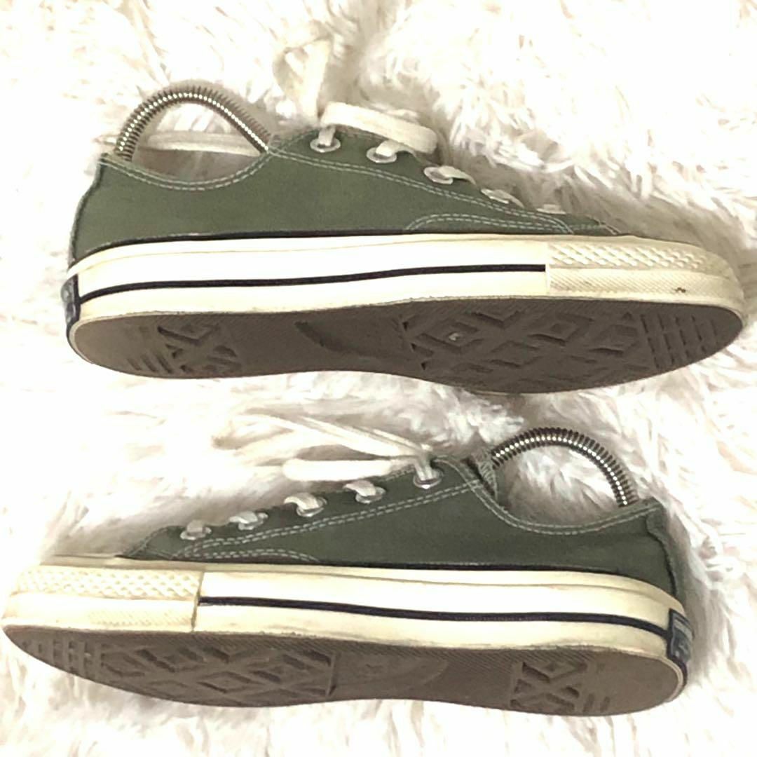 CONVERSE(コンバース)のコンバース　スニーカー　カーキグリーン　5　コットンキャンバス　1970 レディースの靴/シューズ(スニーカー)の商品写真