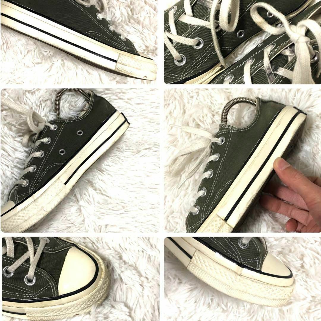 CONVERSE(コンバース)のコンバース　スニーカー　カーキグリーン　5　コットンキャンバス　1970 レディースの靴/シューズ(スニーカー)の商品写真