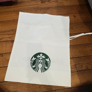スターバックスコーヒー(Starbucks Coffee)のスターバックス　ギフトバッグ　巾着　マチあり(ラッピング/包装)