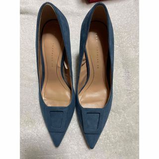 ザラ(ZARA)のZARA ヒールパンプス　24cm(ハイヒール/パンプス)