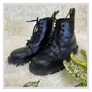 ドクターマーチン(Dr.Martens)のDr.Martens マーチン 6ホール　24cm ブーツ ブラック レザー(ブーツ)