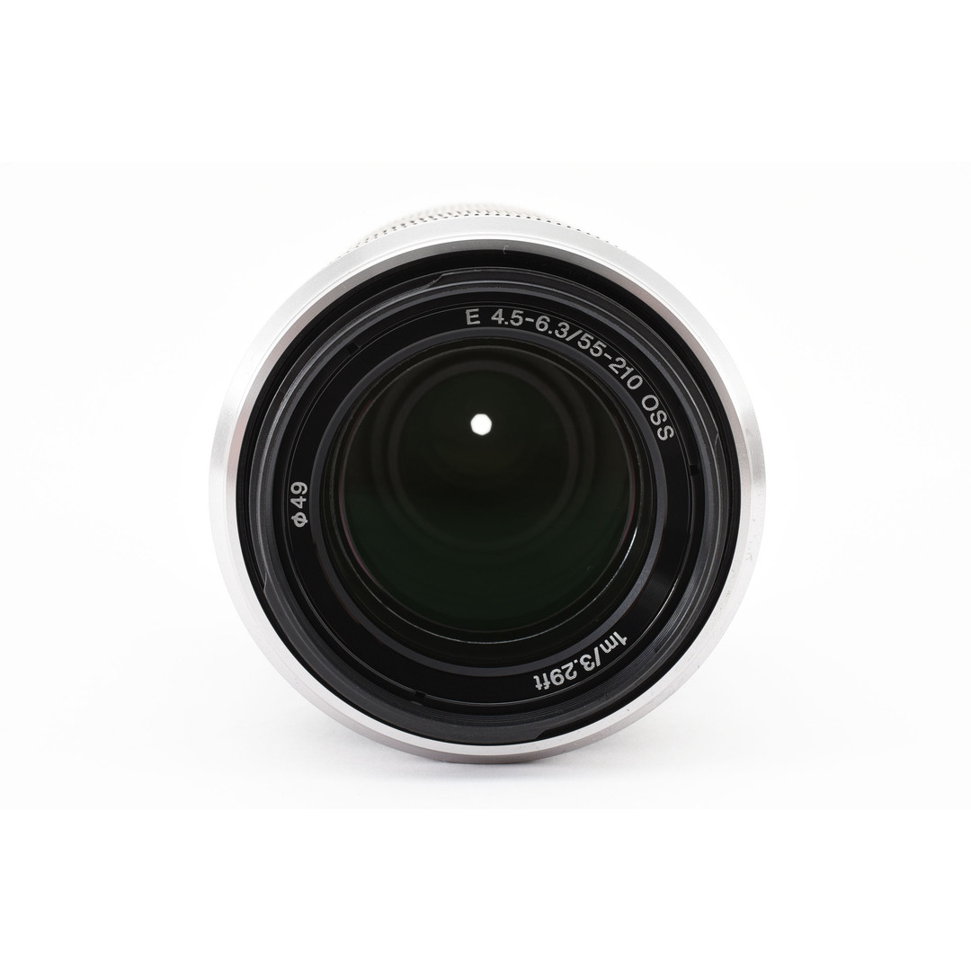 SONY(ソニー)の光学美品 SONY E 55-210mm F4.5-6.3 OSS #6771 スマホ/家電/カメラのカメラ(レンズ(ズーム))の商品写真