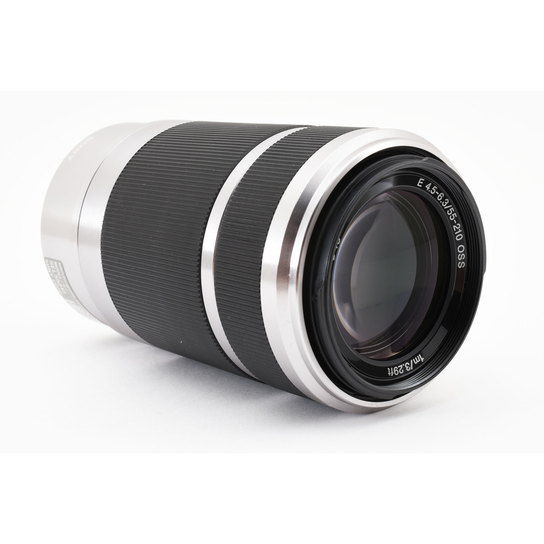 SONY(ソニー)の光学美品 SONY E 55-210mm F4.5-6.3 OSS #6771 スマホ/家電/カメラのカメラ(レンズ(ズーム))の商品写真