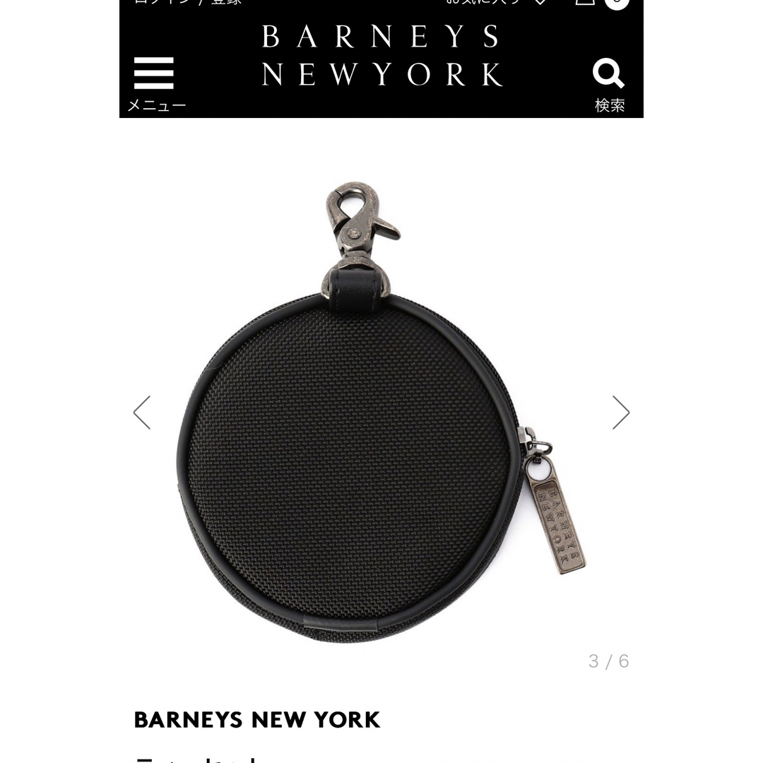 ヘッドカバーBARNEYS NEWYORK バーニーズニューヨークゴルフ