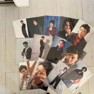 キンキキッズ(KinKi Kids)のKinKi Kids:堂本剛クリアファイル13セットお買い得逸品剛マニア(男性タレント)