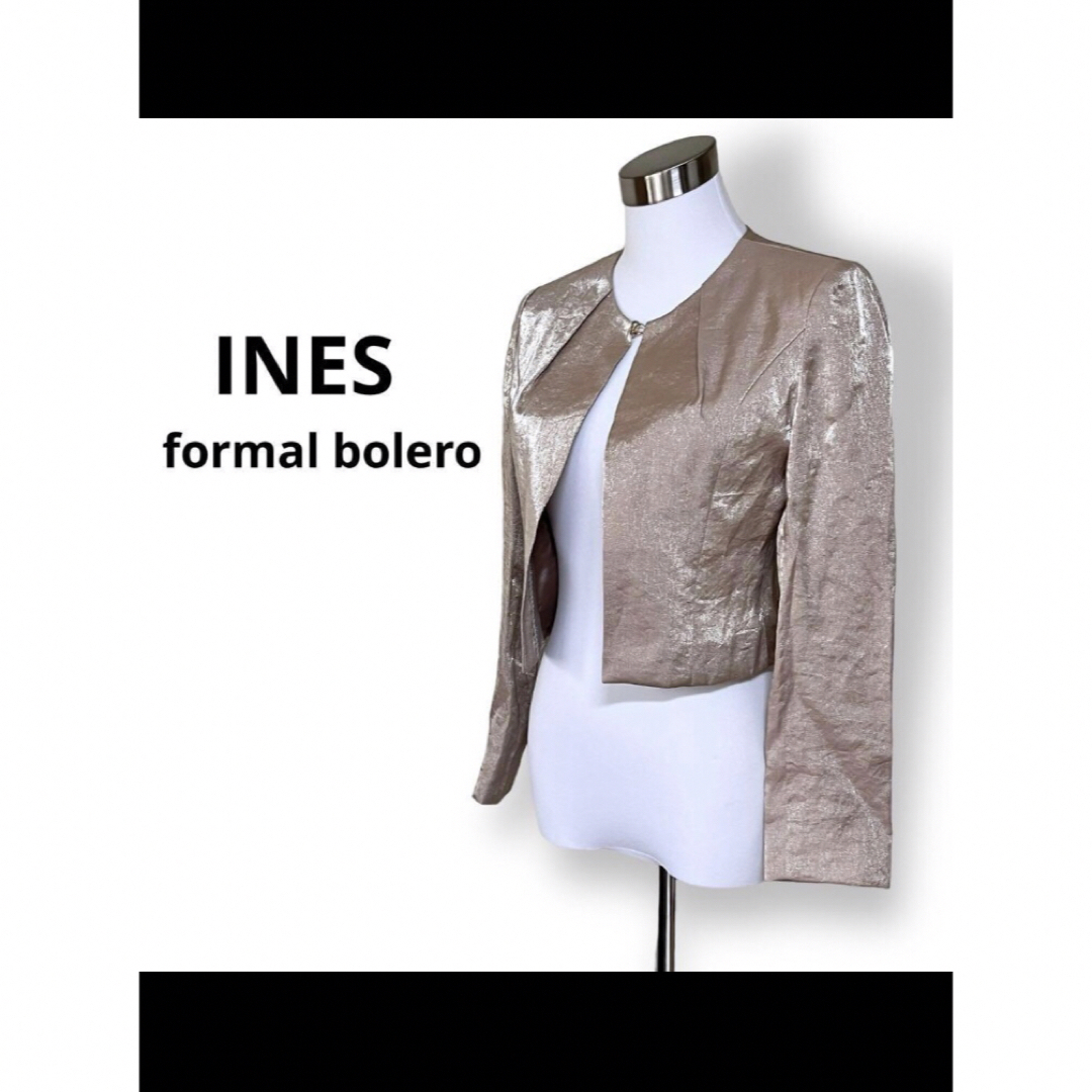 品があります！　(INES) レディースのジャケット/アウター(ノーカラージャケット)の商品写真