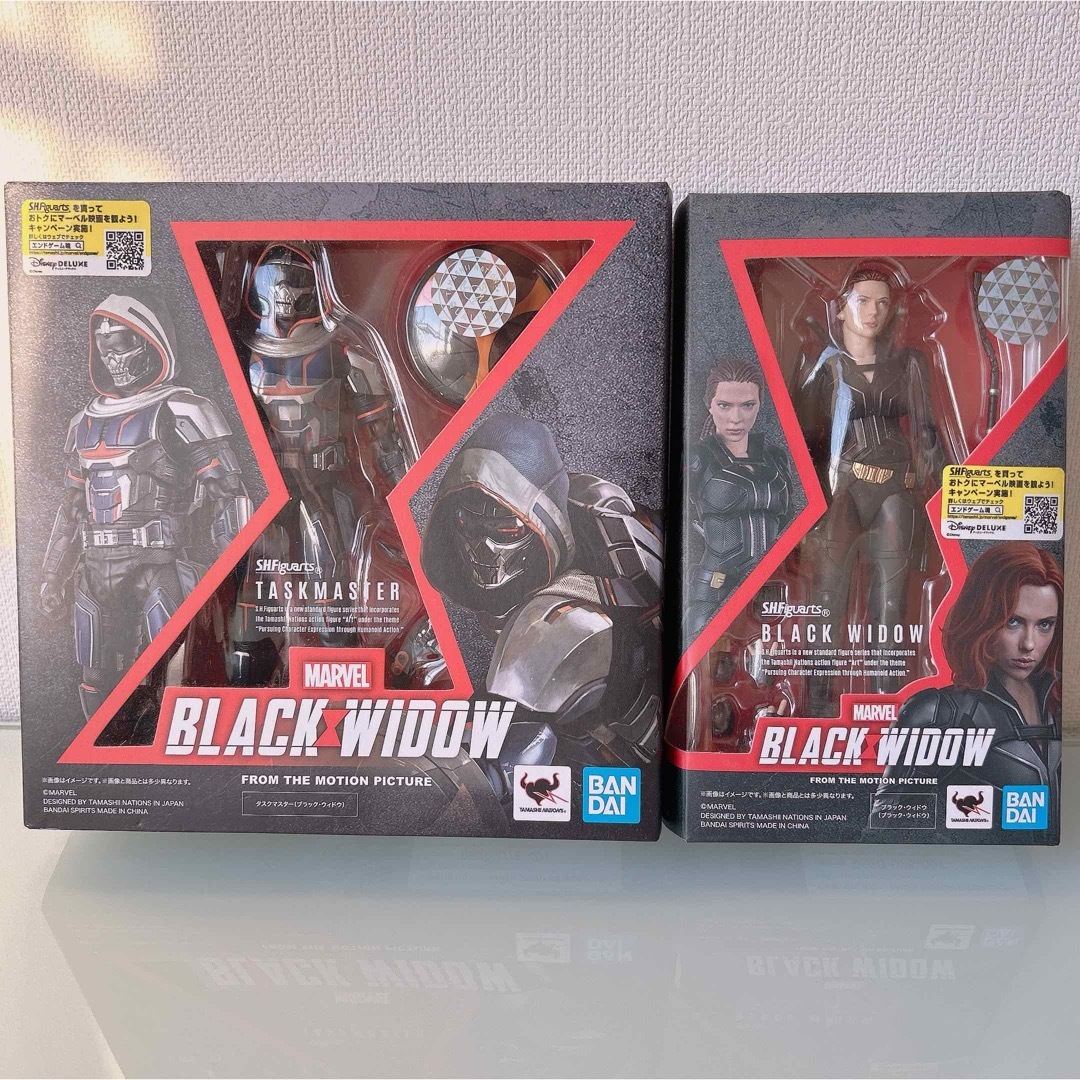 MARVEL BLACK・WIDOW フィギュア 2セット エンタメ/ホビーのフィギュア(アメコミ)の商品写真