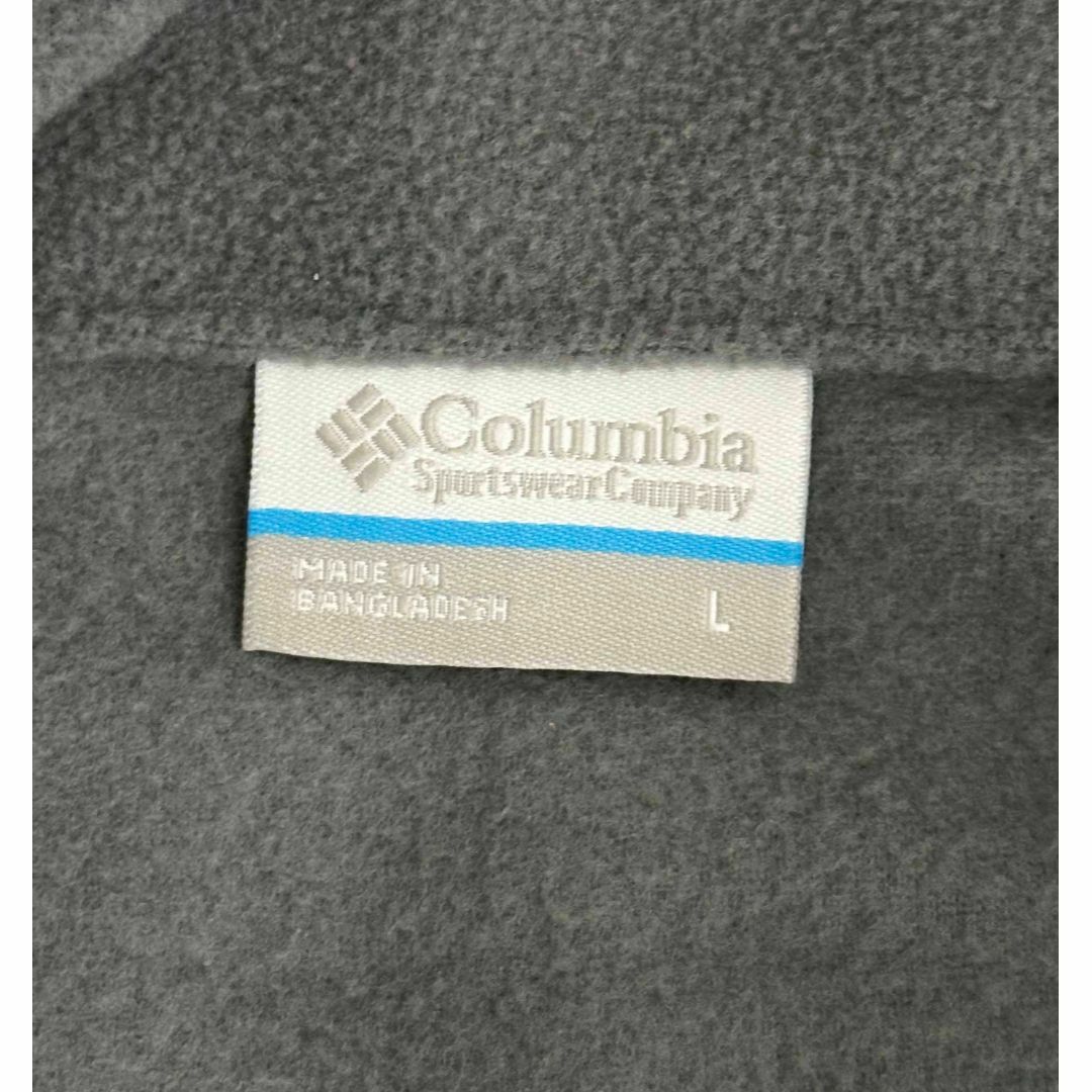 Columbia(コロンビア)の新品 XL ★ コロンビア フルジップ フリース ジャケット グレー US-L メンズのジャケット/アウター(ブルゾン)の商品写真