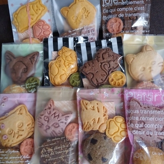 11匹のねこさんクッキーセット(ポスト投函)(菓子/デザート)