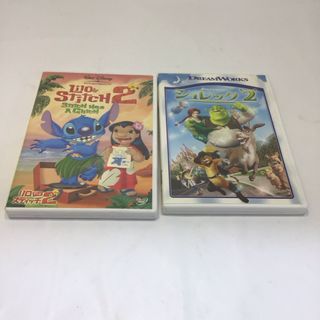 リロアンドスティッチ(リロ&スティッチ)のリロ＆スティッチ2 ＆シュレック2 DVD  RT0296(アニメ)